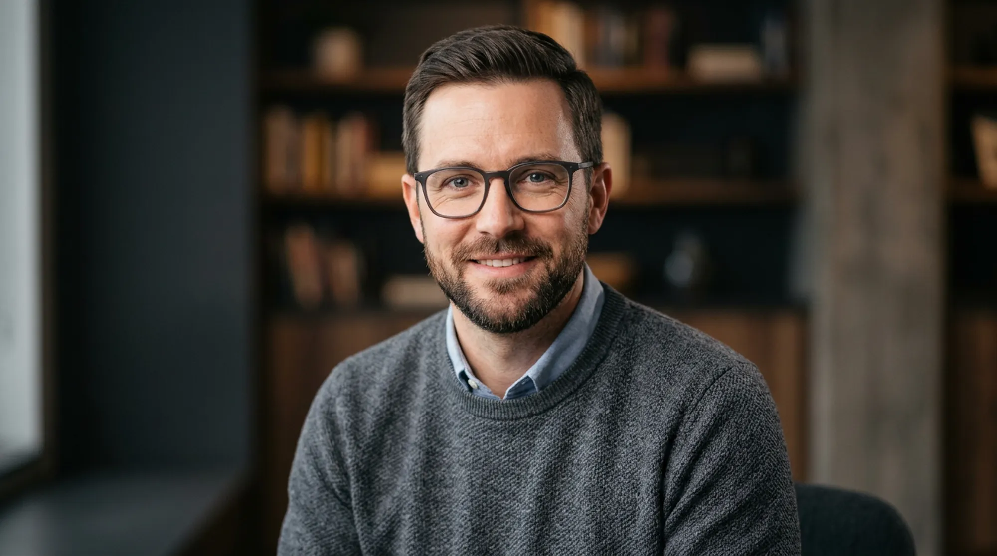 Portret Marcin Delgado — analityk metodyki online